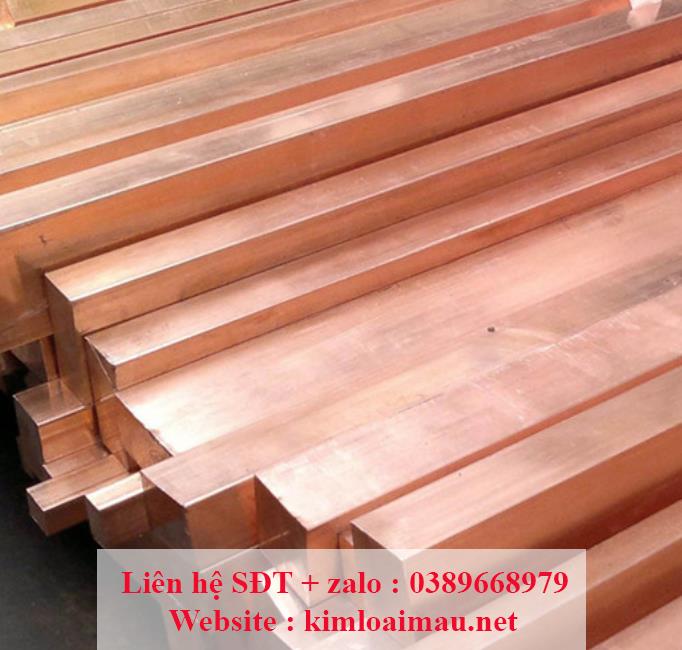 Đồng thanh đỏ 25x100mm