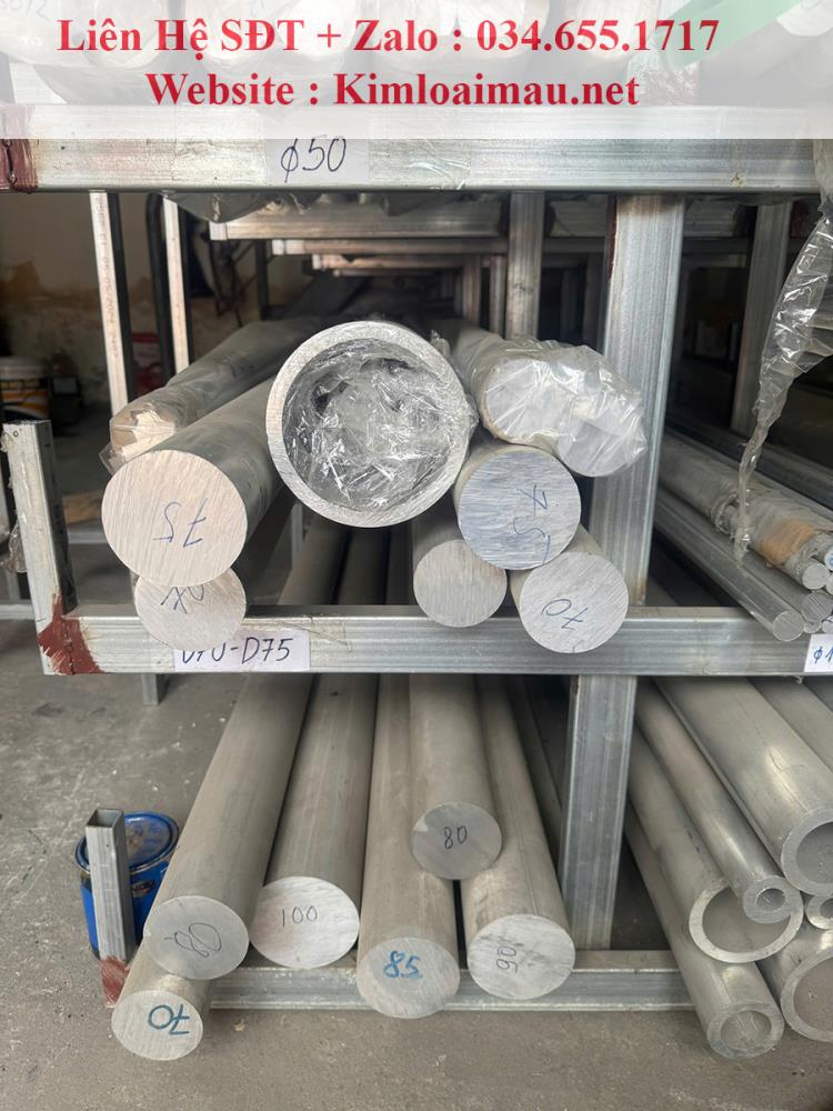 Nhôm cây A6061 phi 140